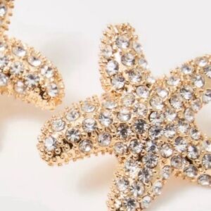 Lilly Pulitzer Gold Starfish Earrings